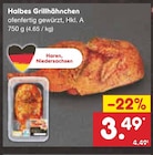 Halbes Grillhähnchen Angebote bei Netto Marken-Discount Lippstadt für 3,49 €