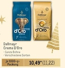 Crema D‘Oro Angebote von Dallmayr bei Metro Viersen für 11,22 €