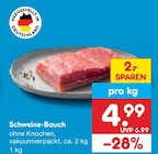 Schweine-Bauch im Angebot bei Netto Marken-Discount in Lüneburg Schweine-Bauch Angebote bei Netto Marken-Discount Lüneburg für 4,99 €