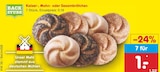 Kaiserbrötchen von BACKSTUBE für 1,00 € bei Netto Marken-Discount im Angebot Kaiserbrötchen von BACKSTUBE im aktuellen Netto Marken-Discount Prospekt