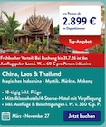 China, Laos & Thailand bei ALDI SÜD im Prospekt "" für 2.899,00 €
