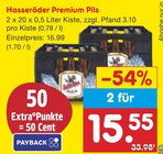 Hasseröder Premium Pils bei Netto Marken-Discount im Wilkau-Haßlau Prospekt für 15,55 €