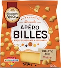 Apéro Billes Comté AOP et Poivre - Biscuiterie de l'Abbaye en promo chez Intermarché Super Apéro Billes Comté AOP et Poivre - Biscuiterie de l'Abbaye dans le catalogue Intermarché Super