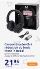 Casque Bluetooth à réduction du bruit - Fresh 'n Rebel en promo chez Action Troyes à 21,95 €