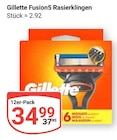 Fusion5 Rasierklingen Angebote von Gillette bei GLOBUS Völklingen für 34,99 €