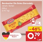 Die Guten Eiernudeln Angebote von Bernbacher bei Netto Marken-Discount Rosenheim für 0,79 €