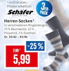 Herren-Socken Angebote von Schäfer bei Kaufhaus Stolz Kiel für 5,99 €