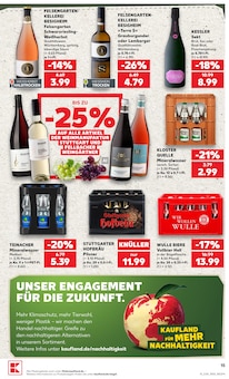 Wasser im aktuellen Kaufland Prospekt (Stuttgart) Wasser im Kaufland Prospekt "Hier bin ich richtig" mit 52 Seiten (Stuttgart)
