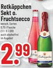 Sekt im Angebot bei Trinkgut in Bocholt Sekt Angebote von Rotkäppchen bei Trinkgut Bocholt für 2,99 €