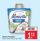 Frischkäse bei Marktkauf im Seligweiler Prospekt für 1,11 €