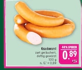 Knackwurst bei Marktkauf im Hof Prospekt für 0,89 €