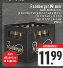 Pilsner im Angebot bei E center in Recklinghausen Pilsner Angebote von Radeberger bei E center Recklinghausen für 11,99 €