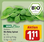 Bio Baby Spinat Angebote von REWE bei REWE Bochum für 1,11 €