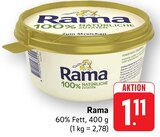 Rama im Angebot bei EDEKA in Karlsruhe Rama Angebote von Rama bei EDEKA Karlsruhe für 1,11 €