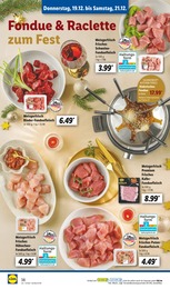 Lidl Fondue-Set im Prospekt 