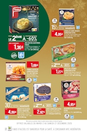 Promotion Coquilles saint-jacques surgelées dans le prospectus Supermarchés Match, valable du 02/12/2025 au 14/12/2025 Promo Coquilles saint-jacques surgelées dans le catalogue Supermarchés Match du moment à la page 32