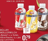 Aktuelles Müllermilch Erdbeer-Geschmack Angebot bei EDEKA in Bottrop ab 0,79 €