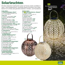 LED-Lampe im Pflanzen Kölle Prospekt "Gartenmöbel 2025" mit 80 Seiten (Nürnberg)