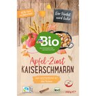 Backmischung Apfel Zimt Kaiserschmarrn von dmBio für 2,45 € bei dm-drogerie markt im Angebot Backmischung Apfel Zimt Kaiserschmarrn von dmBio im aktuellen dm-drogerie markt Prospekt