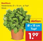 Netto Marken-Discount - Basilikum Angebot im Prospekt Basilikum bei Netto Marken-Discount im Prospekt "" für 1,99 €