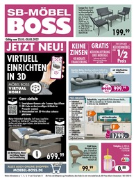 SB Möbel Boss Prospekt für Werdau mit 16 Seiten SB Möbel Boss Prospekt für Werdau: "Aktuelle Angebote", 16 Seiten, 23.05.2022 - 28.05.2022