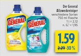 Allzweckreiniger Zitrone im Angebot bei diska in Dresden Allzweckreiniger Zitrone Angebote von Der General bei diska Dresden für 1,59 €