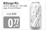 Pils im Angebot bei EDEKA in Wachtberg Pils Angebote von Bitburger bei EDEKA Wachtberg für 0,77 €