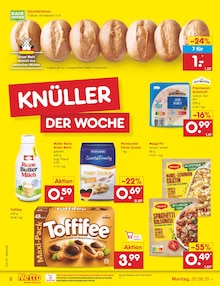 Netto Marken-Discount Prospekt der Woche "Aktuelle Angebote" Seite 2, 25.08.2025 bis 30.08.2025 für Richtenberg Aktueller Netto Marken-Discount Prospekt "Aktuelle Angebote" Seite 2 von 65 Seiten für Richtenberg