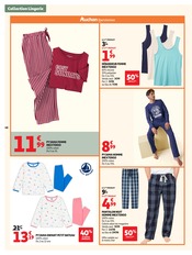 Promos Pyjama Femme dans le catalogue "LE GRAND MÉNAGE DE RENTRÉE" de Auchan Hypermarché Pyjama Femme en promo dans le catalogue Auchan Hypermarché à la page 48