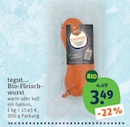 Bio-Fleischwurst von tegut... im aktuellen tegut Prospekt für 3,49 €