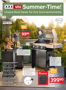 Gasgrill im XXXLutz Möbelhäuser Prospekt "Spargel-Zeit" mit 18 Seiten (Berlin)