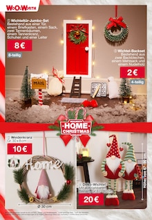 Weihnachtsdeko im Woolworth Prospekt "Aktuelle Angebote" mit 58 Seiten (Mülheim (Ruhr))