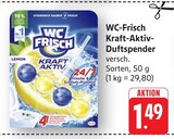 Kraft-Aktiv-Duftspender im Angebot bei E center in Neustadt Kraft-Aktiv-Duftspender Angebote von WC Frisch bei E center Neustadt für 1,49 €