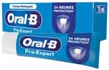 Dentifrice Pro Expert Protection Professionnelle - Oral B en promo chez Intermarché Dentifrice Pro Expert Protection Professionnelle - Oral B dans le catalogue Intermarché
