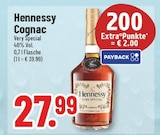 Cognac Very Special im Angebot bei Trinkgut in Sankt Augustin Cognac Very Special Angebote von Hennessy bei Trinkgut Sankt Augustin für 27,99 €