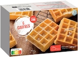 6 gaufres - PICARD en promo chez Picard 6 gaufres - PICARD dans le catalogue Picard
