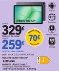 Tablette Galaxy Tab A11+ - SAMSUNG - E.Leclerc à Quimper Tablette Galaxy Tab A11+ - SAMSUNG en promo chez E.Leclerc Quimper à 259,00 €