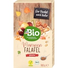 Maronen Falafel von dmBio für 1,65 € bei dm-drogerie markt im Angebot Maronen Falafel von dmBio im aktuellen dm-drogerie markt Prospekt