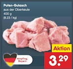 Aktuelle Gulasch Angebote bei Netto Marken-Discount in Ulm Aktuelles Puten-Gulasch Angebot bei Netto Marken-Discount in Ulm ab 3,29 €