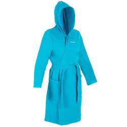 DECATHLON Lünen - Bademantel Bio-Baumwolle Damen türkis Bademantel Bio-Baumwolle Damen türkis Angebot bei DECATHLON Lünen im Prospekt DANN IST ES EBEN KALT DRAUSSEN