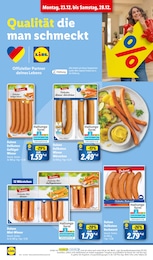 Wiener Würstchen Angebot im aktuellen Lidl Prospekt auf Seite 12