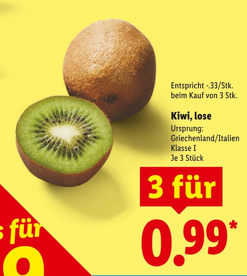 Kiwi, lose