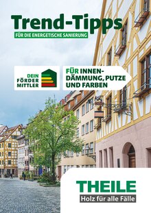 Holz-Zentrum Theile Prospekt Trend-Tipps FÜR DIE ENERGETISCHE SANIERUNG mit  Seiten in Großenhain und Umgebung