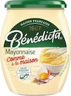 Mayonnaise Comme à la maison - Bénédicta en promo chez Lidl Agen à 1,19 €