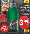 Jahrgangssekt Extra Dry Angebote von Mumm bei EDEKA Frechen für 3,99 €
