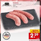 Netto Marken-Discount Rosenow - Bratwürste Angebot im Prospekt Bratwürste bei Netto Marken-Discount im Rosenow Prospekt für 2,29 €