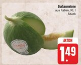 EDEKA Heroldsberg - Gurkenmelone Angebot im Prospekt Gurkenmelone bei EDEKA im Heroldsberg Prospekt für 1,49 €