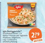 Hühner Frikassee von iglo im aktuellen tegut Prospekt für 2,79 €