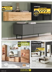 Kommode im BRAUN Möbel-Center Prospekt in Leinfelden-Echterdingen Aktueller BRAUN Möbel-Center Prospekt mit Kommode, "Festliche Weihnachts-Momente", Seite 8