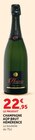 Champagne AOP Brut - HÉMÉRENCE - Super U à Livry-Gargan Champagne AOP Brut - HÉMÉRENCE en promo chez Super U Livry-Gargan à 22,95 €